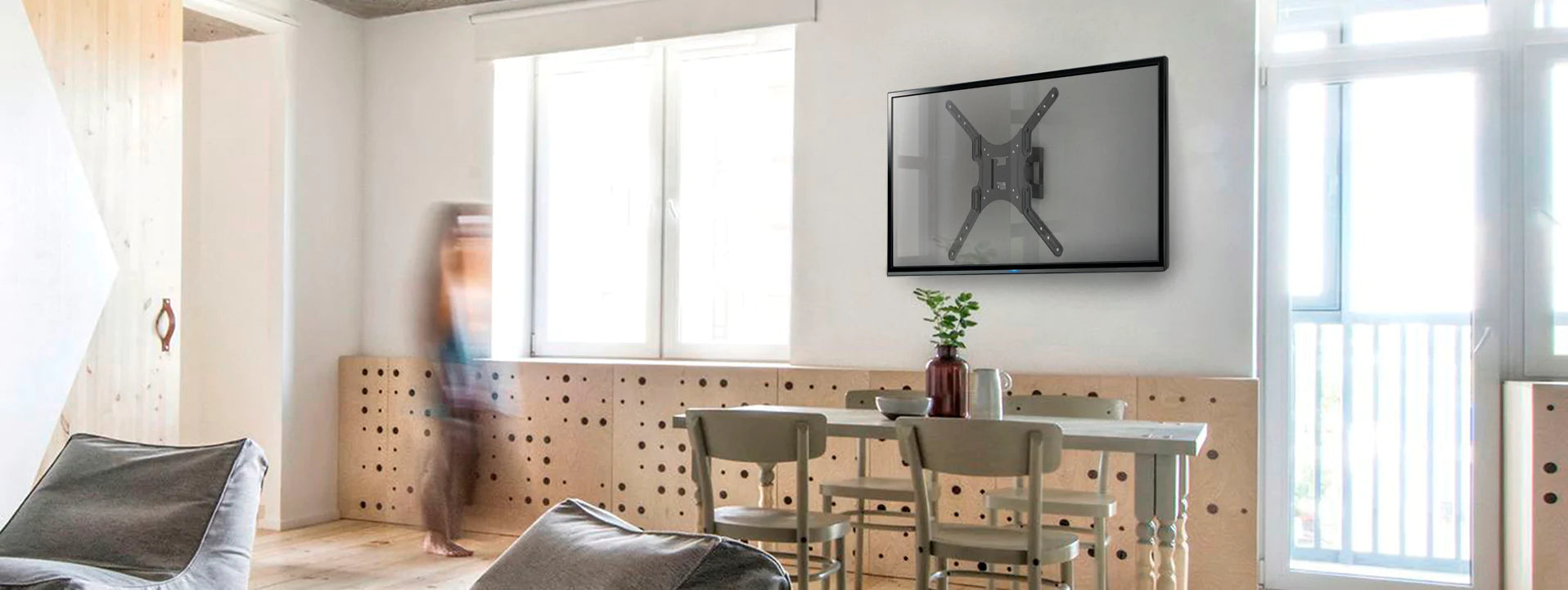 Support tv mural onkron