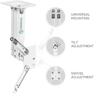 K3A Support mural pour projecteur, Blanc