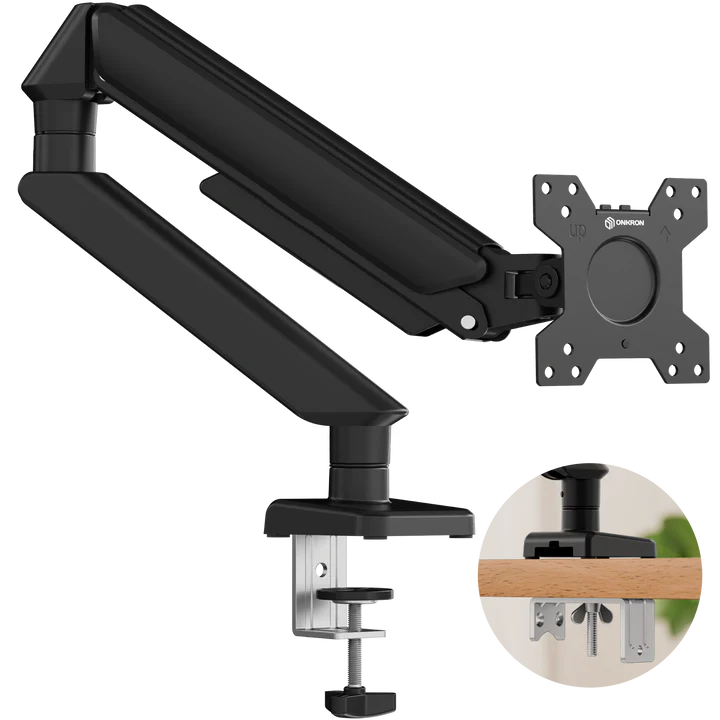 G45-B Support de bureau pour écrans de 13" à 32", poids max 8 kg, Noir