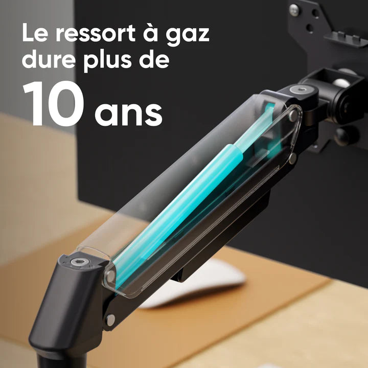 G45-B Support de bureau pour écrans de 13" à 32", poids max 8 kg, Noir