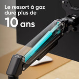 G45-B Support de bureau pour écrans de 13" à 32", poids max 8 kg, Noir
