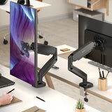 G50 Noir, Support de bureau pour écrans de 13" à 32", 8 kg max