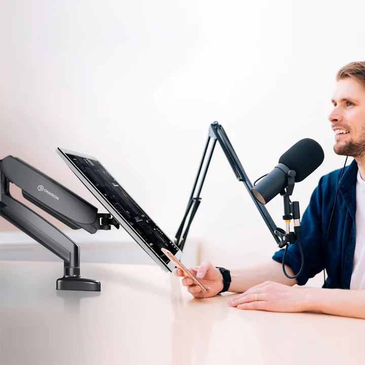 G50 Noir, Support de bureau pour écrans de 13" à 32", 8 kg max