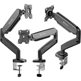 G50 Noir, Support de bureau pour écrans de 13" à 32", 8 kg max