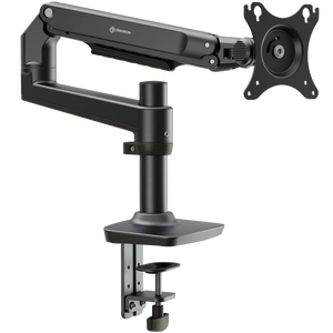 Support de bureau pour écran 17"-38" max. 11 kg, inclinable et pivotant, avec rotation, noir MS75