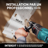 Support plafond motorisé pour TV 50"–75", max. 40 kg, noir N3LE-B