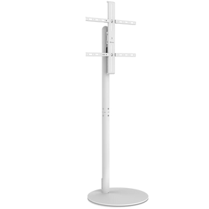 TV stand with base lighting TV 18"-45", 20 kg VESA 400x400 TS1030 white