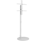 TV stand with base lighting TV 18"-45", 20 kg VESA 400x400 TS1030 white