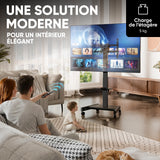 Support mobile motorisé pour TV 43"–75", max. 70 kg, noir TS1552E