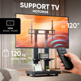 Support mobile motorisé pour TV ou panneaux interactifs 50"–120", max. 125 kg, noir TS2811E