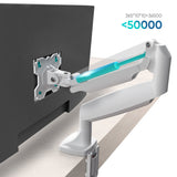 G100 WHT Support de bureau pour des écrans LCD LED de 13 à 32 pouces
