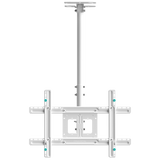 N1L blanc Support TV de Plafond pour écran de 32 à 80 Pouces