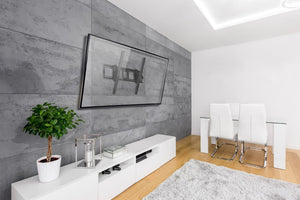 UT4 Support TV mural inclinable pour écran de 55 à 100 pouces Noir